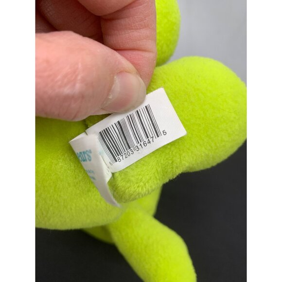 Care Bear Do Your Best Bear Plush Lime Green Kite 2002 11" Stuffed Animal Toy Pl - Picture 6 of 9